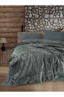 Double Quilt Cover Set Quilt Cover: 200 X 220 Cm Flat Sheet: 240 X 260 Cm Pillowcase: 50 X 70 Cm (2 Pieces) Grey