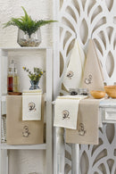 Set Prosoape de Bucătărie (6 Bucăți) Dimensiune: 40 x 60 cm (6 Bucăți) Cafea