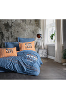 Ranforce Double Quilt Cover Set Quilt Cover: 200 X 220 Cm Flat Sheet: 240 X 260 Cm Pillowcase: 50 X 70 Cm (2 Pieces) Oxford Pillowcase: 50 X 70 Cm (2 Pieces) Cinnamon