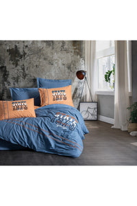 Ranforce Double Quilt Cover Set Quilt Cover: 200 X 220 Cm Flat Sheet: 240 X 260 Cm Pillowcase: 50 X 70 Cm (2 Pieces) Oxford Pillowcase: 50 X 70 Cm (2 Pieces) Cinnamon