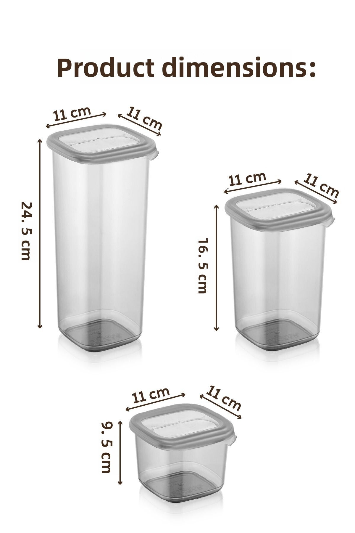 Organizator de depozitare și dulap Peggy Square cu 24 de etichete 6X(1.75 1.2, 0.55, 0.45) Ant