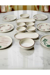 Sakura Stackable Breakfast Set - Luxury Breakfast Presentation Set Plate