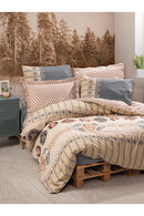 Set Husă Pilota Dublă Ranforce Husă Pilota: 200 x 220 cm Cearșaf de Pat: 240 x 260 cm Față de Pernă: 50 x 70 cm (2 Bucăți) Dakota - Gri