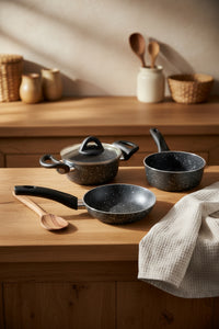 xBernardo Sakura 4 Piece Pot Set Grey