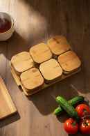 xBernardo Sereva 13 Piece Breakfast Serving Set with Tray
