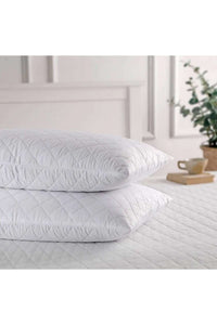 Pillow Protector (2 Pieces) Waterproof Size: 50 X 70 Cm (2 Pieces) White