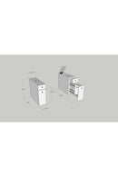 Bathroom Cabinet Calencia - Oak