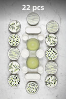 Greentree Stackable Breakfast Set - Luxury Breakfast Presentation Set Plate