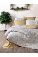 Set de lenjerie de pat individuală Ranforce Cearșaf pilotă: 160 X 220 cm Cearșaf de pat: 160 X 240 cm Față de pernă: 50 X 70 cm (1 bucată) Muștar