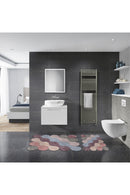Bathmat Set (2 Pieces) Non-Slip Underside Bathmat: 50 X 60 Cm (1 Piece) Bathmat: 60 X 100 Cm (1 Piece) Multicolor