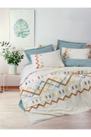 Set Huse Plapumă Ranforce Dublu Husă Plapumă: 200 x 220 cm Cearșaf: 240 x 260 cm Față de Pernă: 50 x 70 cm (2 Bucăți) Mentă