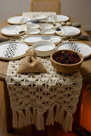 14 Piece 6-Person Axial Stackable Breakfast Set - Luxury Breakfast Presentation Set Plate