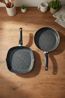 xBernardo Carolin Set 2 Tigăi Grill Gri