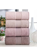 Hand Towel Set (4 Pieces) Size: 50 X 85 Cm (4 Pieces) Powder