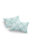 Set fețe de pernă (2 bucăți) Dimensiune: 50 X 70 Cm (2 bucăți) Verde acvatic
