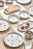 Set de mic dejun "Spring Branch" de 14 piese, pentru 6 persoane - Set de prezentare de lux pentru mic dejun