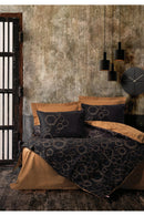 Ranforce Double Quilt Cover Set Quilt Cover: 200 X 220 Cm Flat Sheet: 240 X 260 Cm Pillowcase: 50 X 70 Cm (2 Pieces) Dawn - Copper