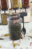 450 ml White Labeled Spice Holder with 18 Luna Spoons