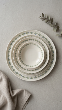 Farika 24 Piece Lemon Dinner Set for 6 People - Premium Dinner Set