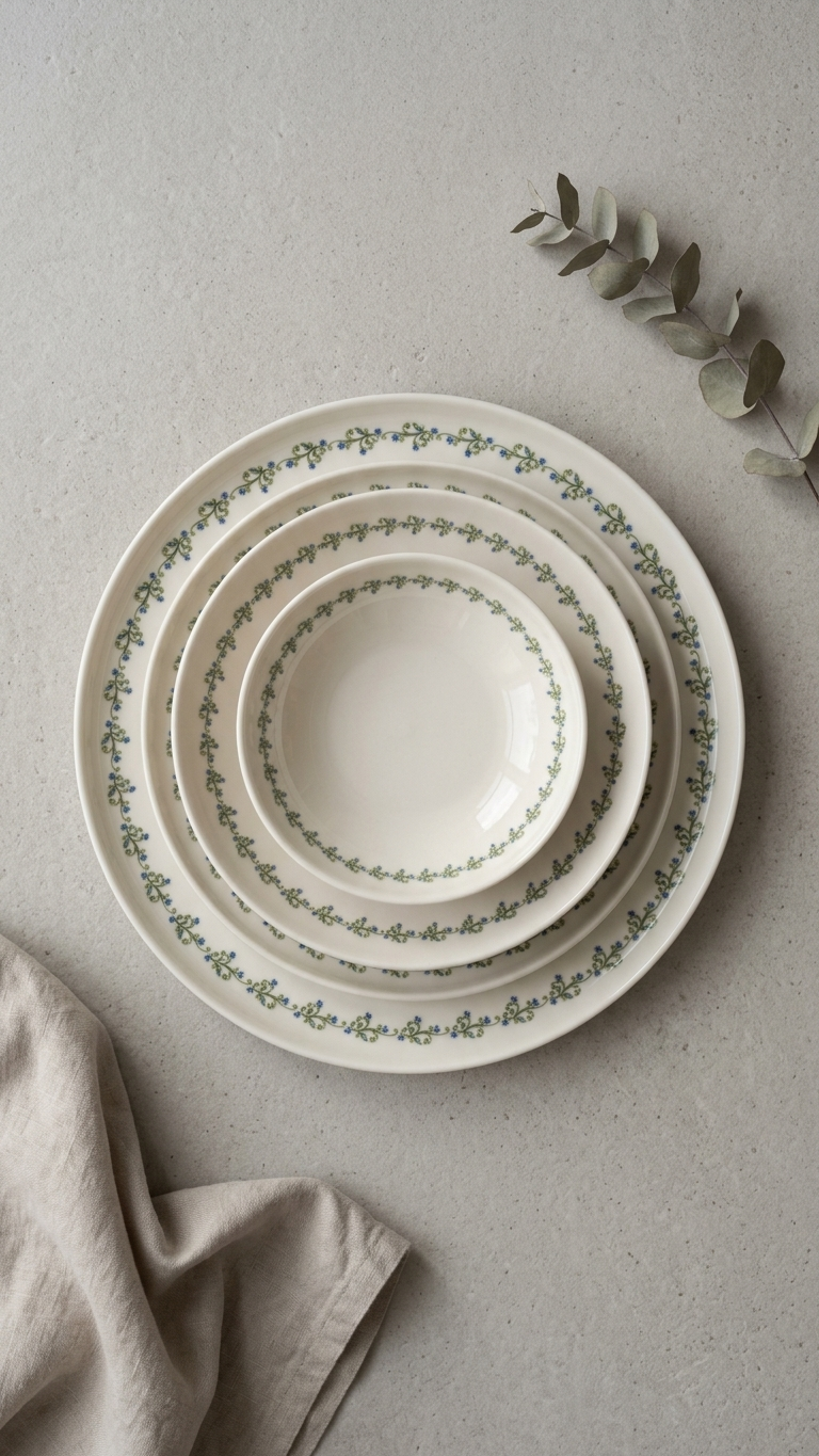 Farika 24 Piece Lemon Dinner Set for 6 People - Premium Dinner Set