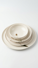 Farika 24 Piece Flower Garden Dinner Set for 6 People - Premium Dinner Set