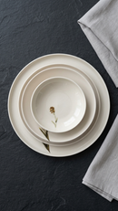Farika 24 Piece Flower Garden Dinner Set for 6 People - Premium Dinner Set