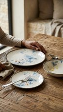 Farika 18 Piece Duru Dinner Set for 6 People - Premium Dinner Set