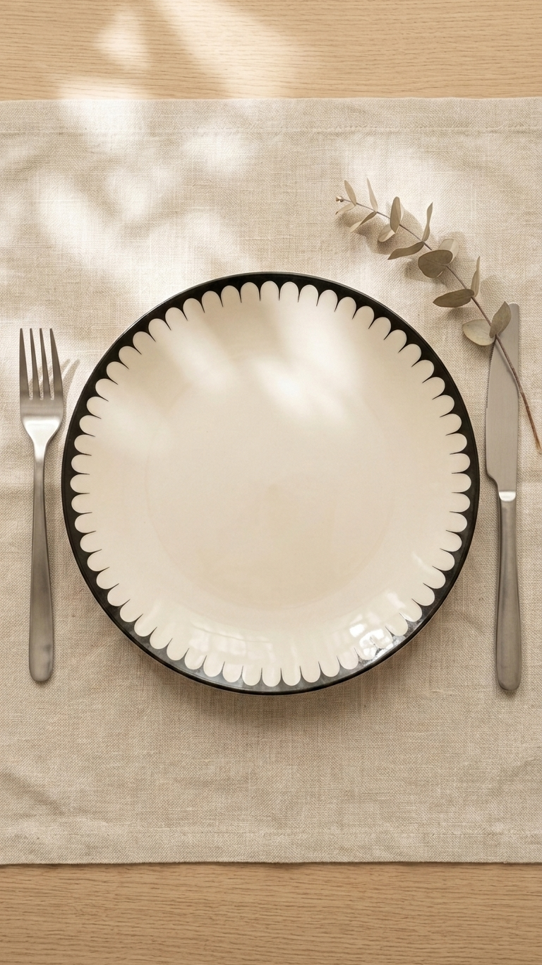 Farika 18 Piece Elara Dinner Set for 6 People - Premium Dinner Set