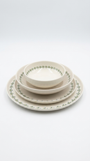 Farika 24 Piece Lemon Dinner Set for 6 People - Premium Dinner Set