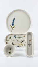Farika 16 Piece Flower Garden Breakfast Set for 6 People - Premium Breakfast Set
