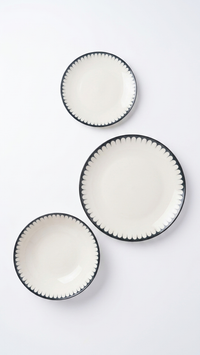 Farika 18 Piece Elara Dinner Set for 6 People - Premium Dinner Set