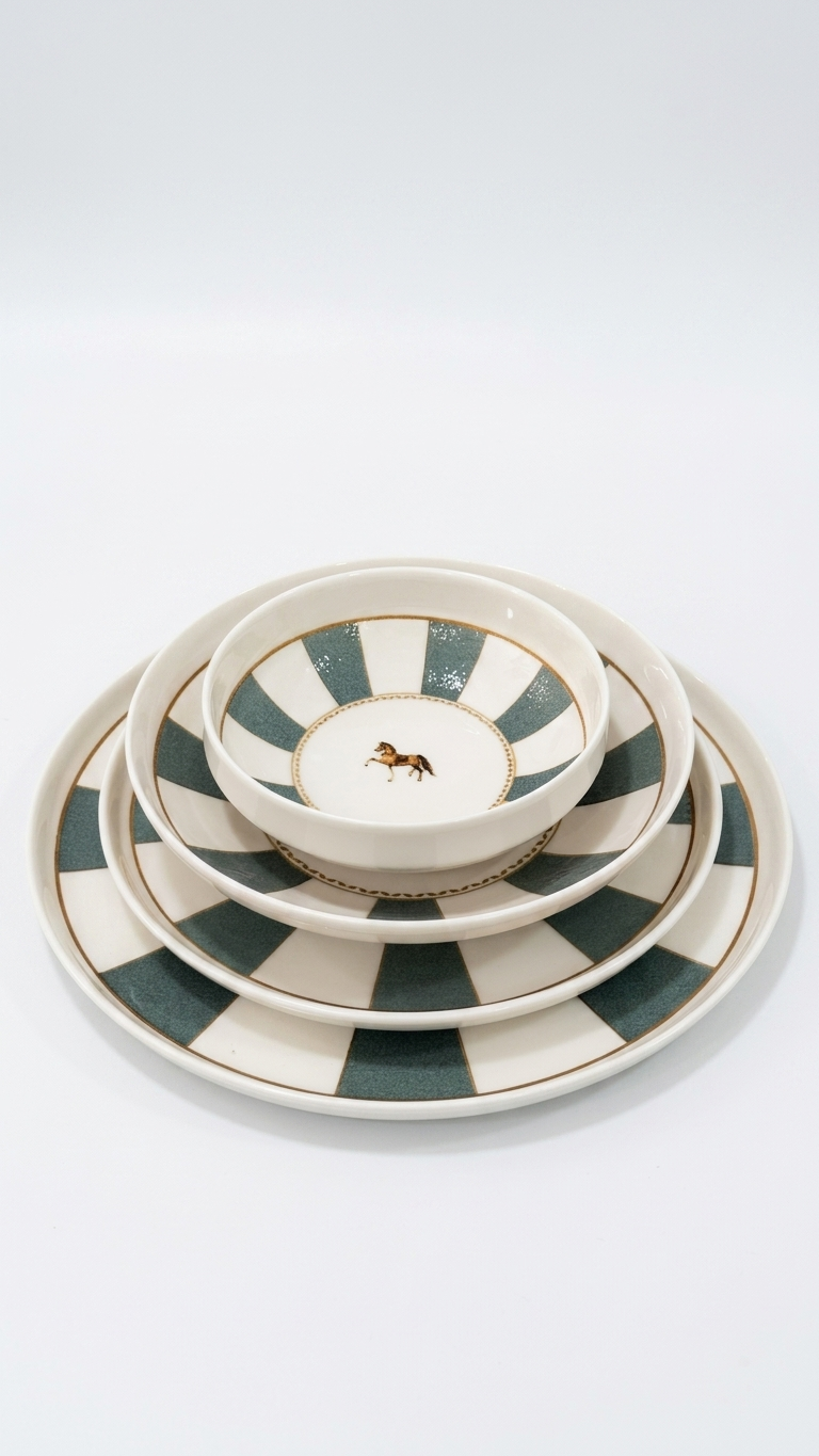 Farika 24 Piece Colt Dinner Set for 6 People - Premium Dinner Set