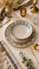 Farika 18 Piece Larin Dinner Set for 6 People - Premium Dinner Set